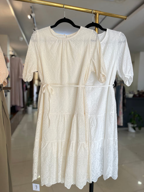 Summer Schiffli Cotton Dresses